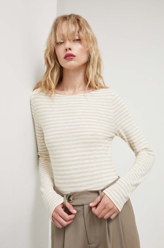Marc O'Polo Longsleeve curele alb B01219652597