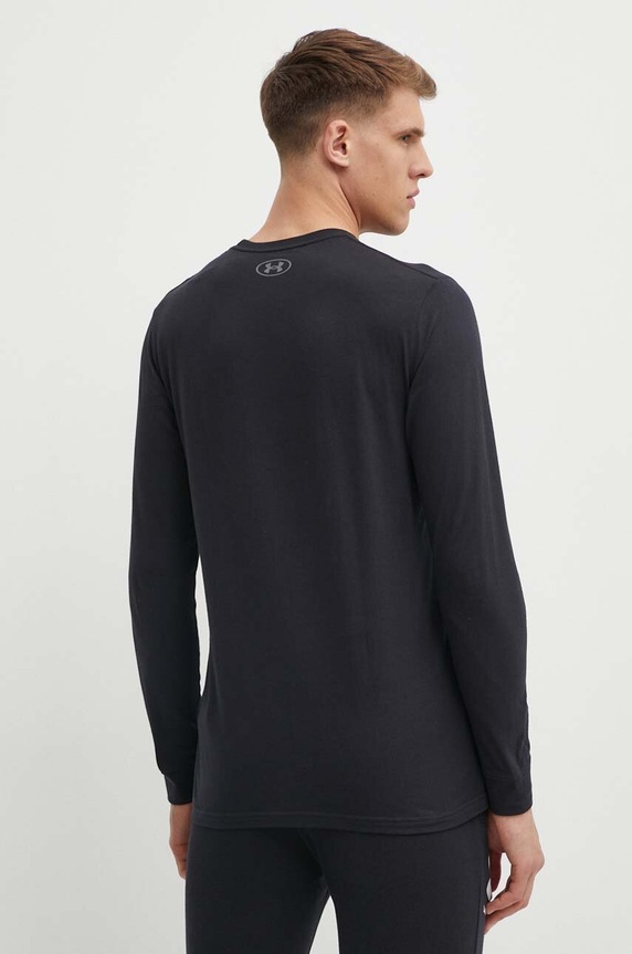 Odzież Under Armour longsleeve 1329585 czarny