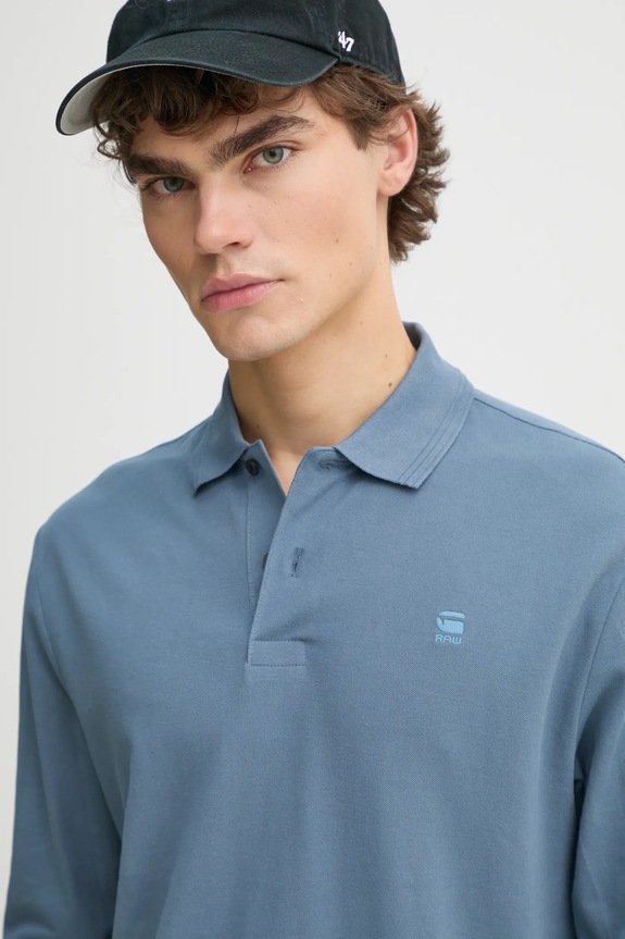G-Star longsleeve niebieski D14141.5864