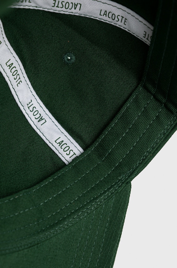 Lacoste Czapka RK4714 zielony RK4714