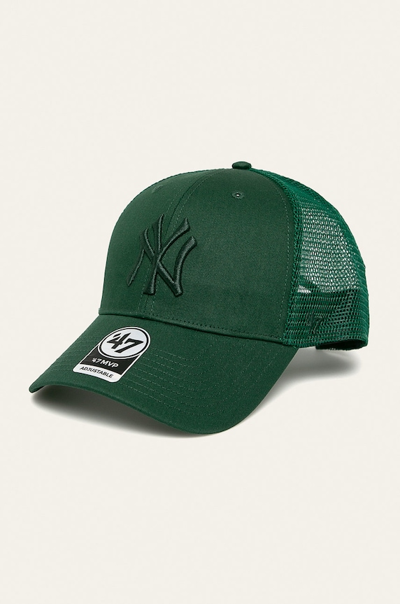 47 brand - Καπέλο MLB New York Yankees πράσινο B.BRANS17CTP.DGA