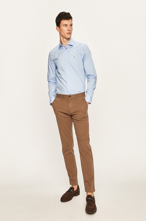 Tommy Hilfiger Tailored - Koszula niebieski TT0TT06391