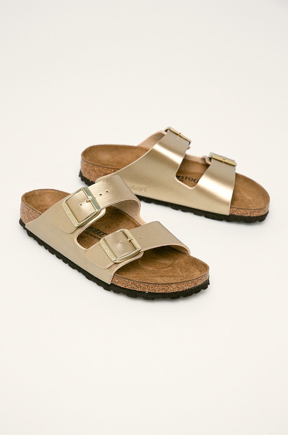 Birkenstock papucs Arizona 1016111 arany AW23