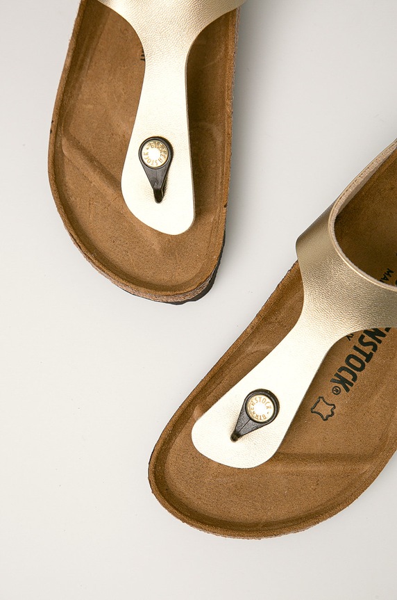 Παπούτσια Σαγιονάρες Birkenstock Gizeh 1016109 χρυσαφί