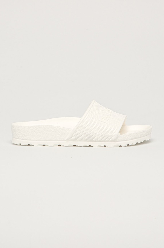 Birkenstock ciabatte slide Barbados Eva flat bianco 1015399