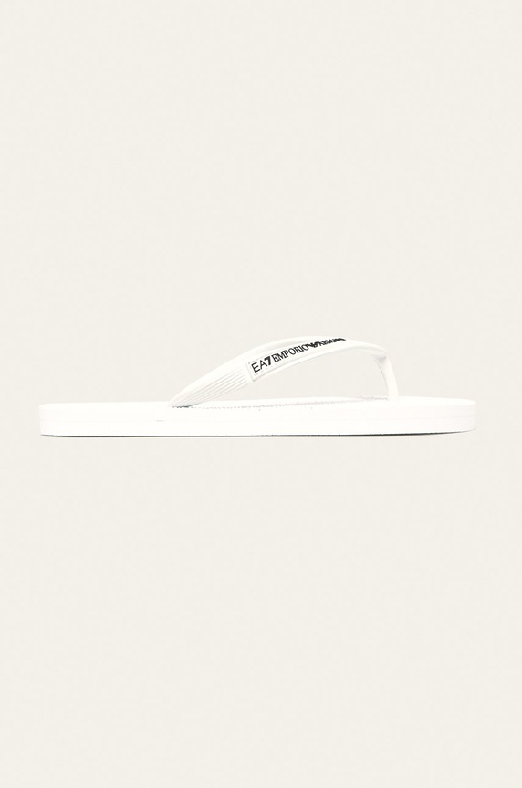 EA7 Emporio Armani - Japonki XCQ002.XCC08.D syntetyczny biały XCQ002.XCC08.D