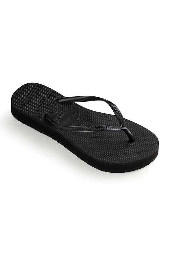Havaianas - Japonki SLIM FLATFORM 4144537.0090P czarny SS20