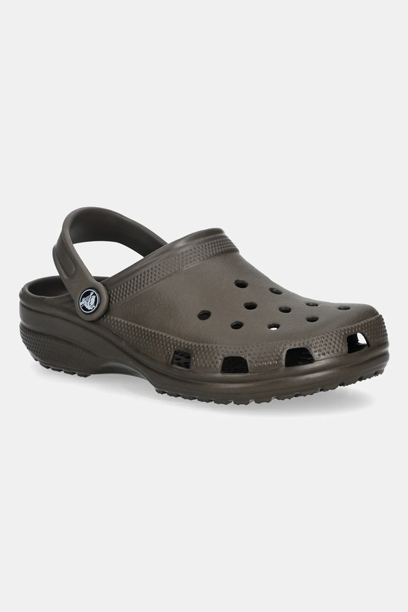 Crocs klapki Classic syntetyczny brązowy CROCS.CLASSIC.10001