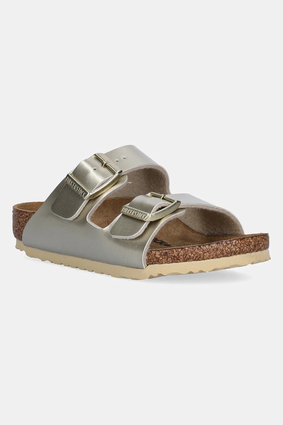 Birkenstock - Klapki dziecięce Arizona złoty 1014841
