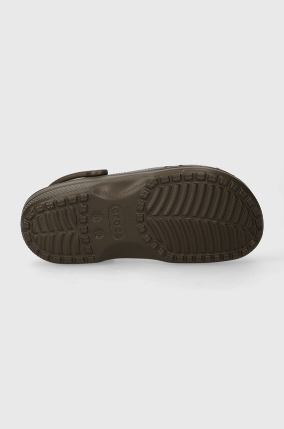 Crocs klapki Classic CROCS.CLASSIC.10001.M brązowy