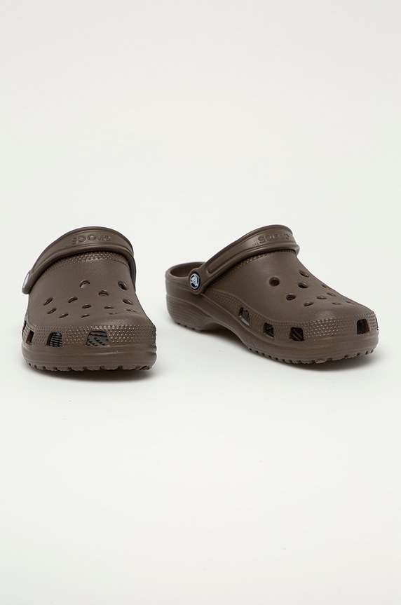 Crocs klapki Classic CROCS.CLASSIC.10001.M brązowy SS26