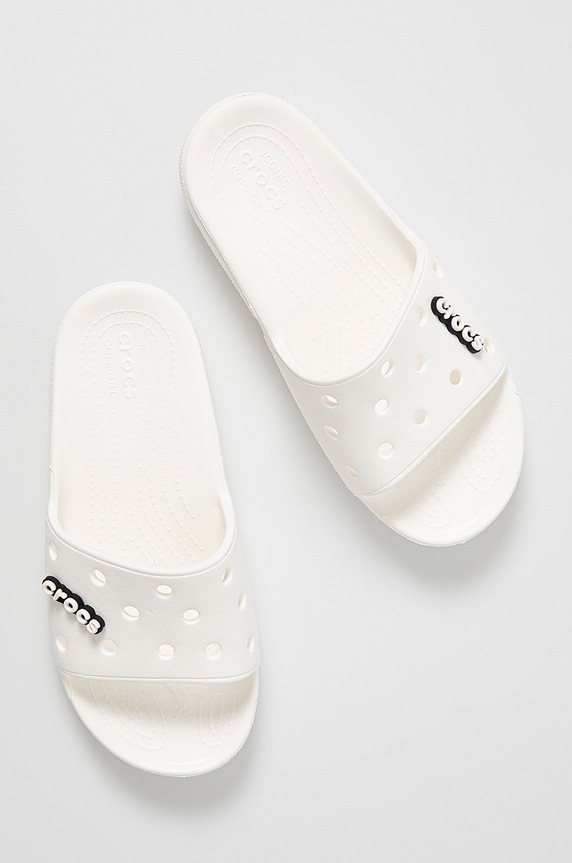 Šľapky Crocs Classic Slide 206121.CLASSIC.SLIDE.M biela SS22