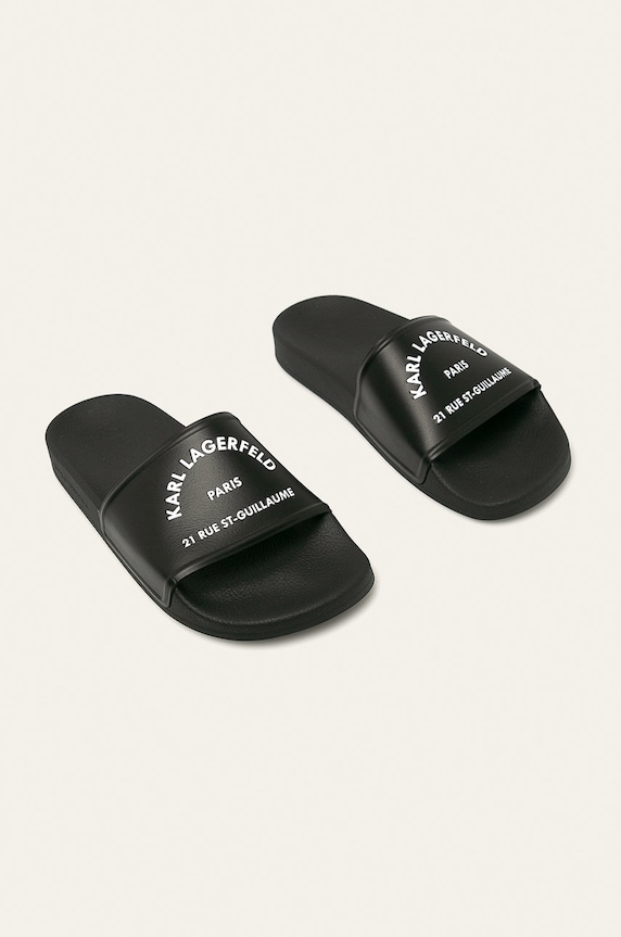 Karl Lagerfeld - Παντόφλες KL70008 μαύρο SS21