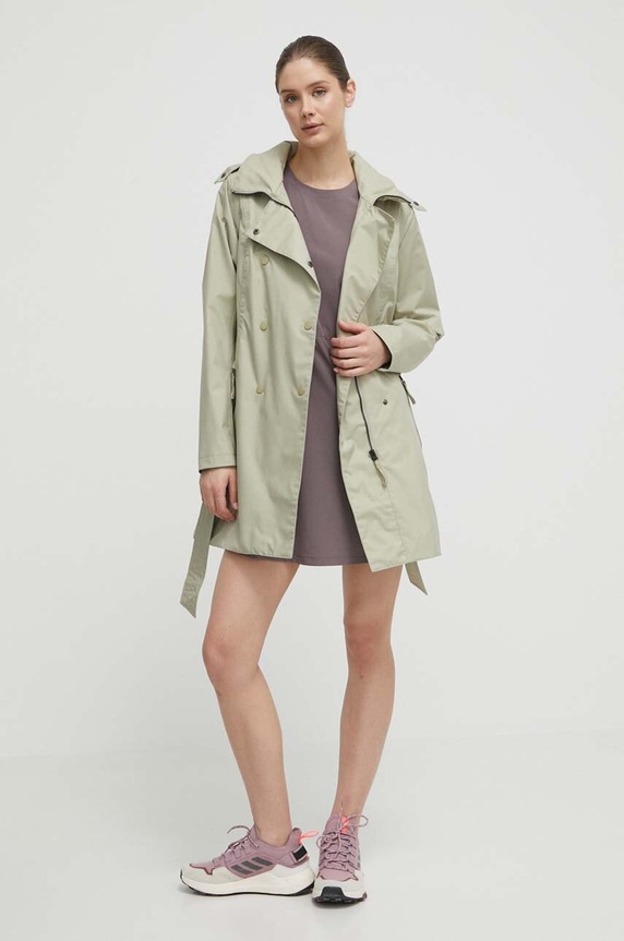 Helly Hansen kurtka przeciwdeszczowa 53247 zielony SS25