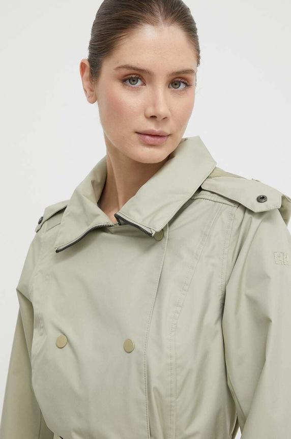 Helly Hansen kurtka przeciwdeszczowa zielony 53247