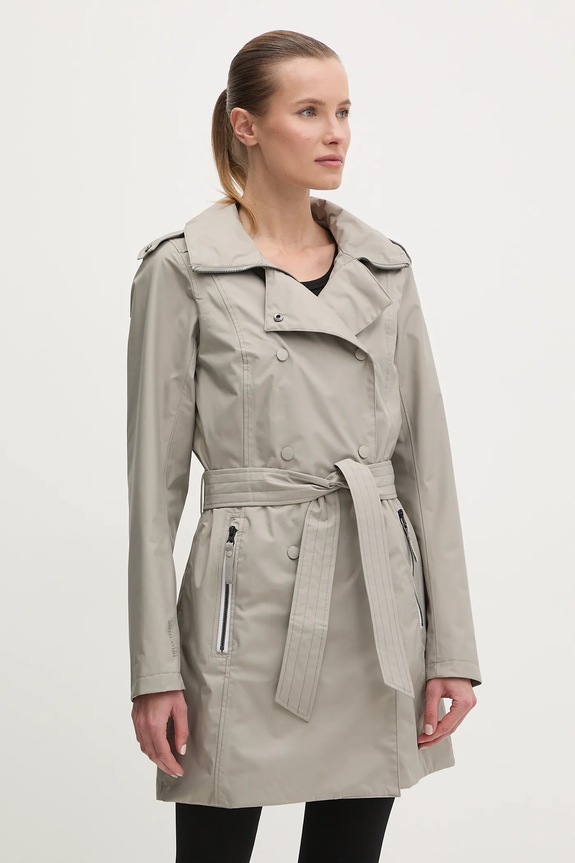 Helly Hansen kurtka przeciwdeszczowa pozostałe beżowy 53247