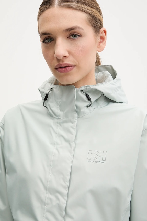 Helly Hansen kurtka przeciwdeszczowa Seven zielony 62066
