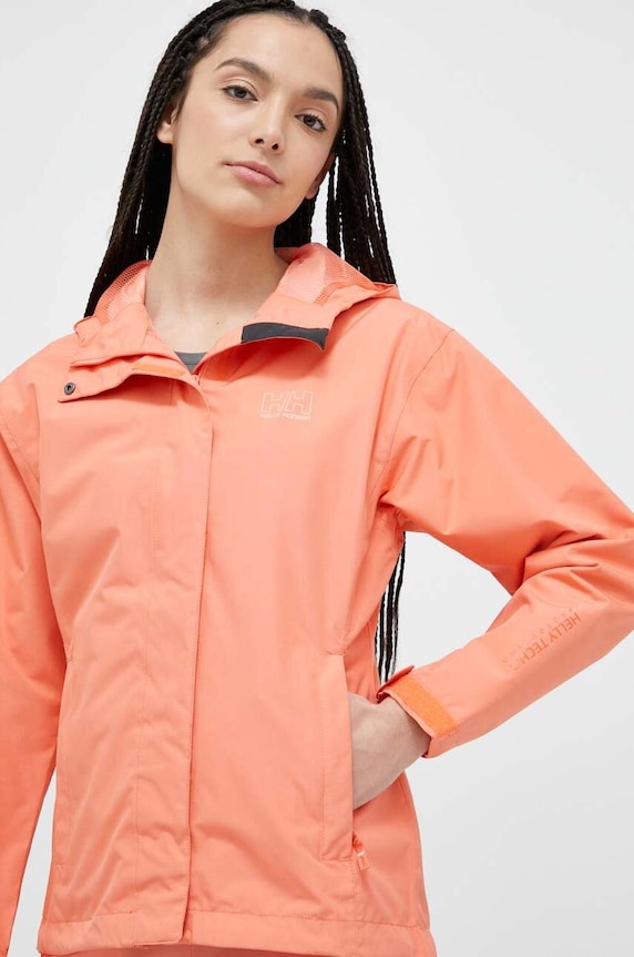 Vodoodporna jakna Helly Hansen Seven oranžna 62066