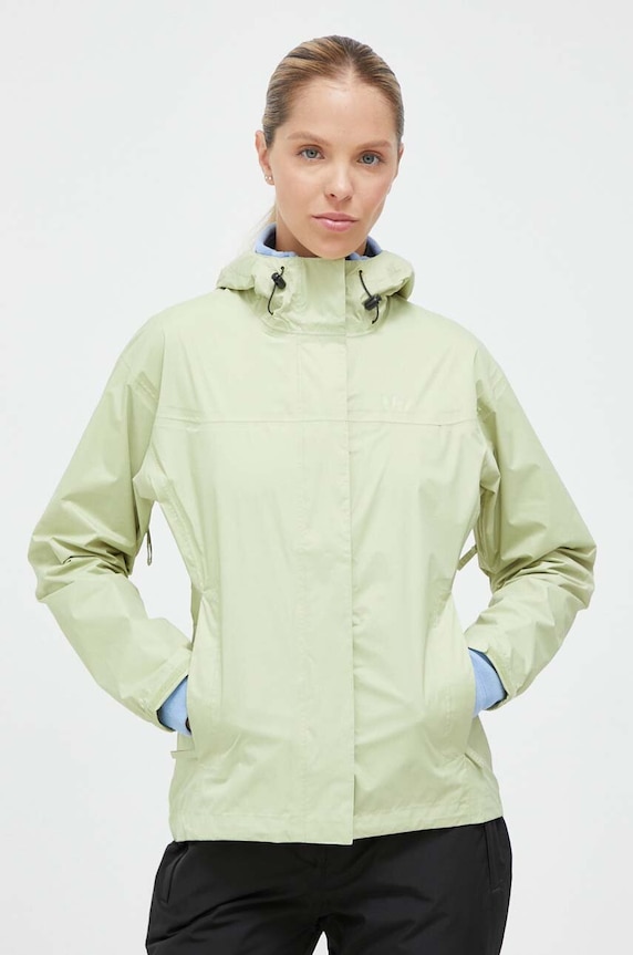 Turistická bunda Helly Hansen LOKE nezateplené zelená 62282