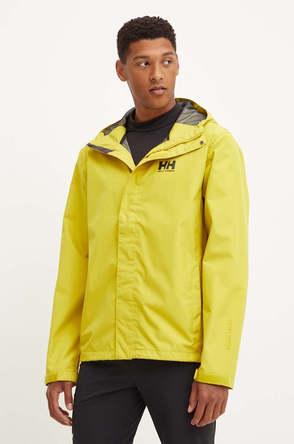 Helly Hansen jakna za planinarenje za muškarce 62047 zlatna SS26