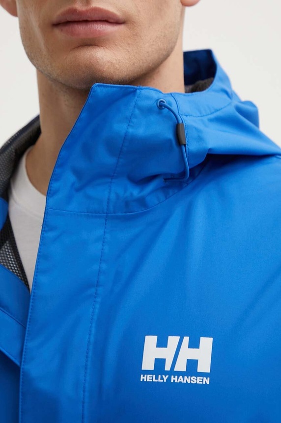 Helly Hansen kurtka trekkingowa męska 62047 niebieski