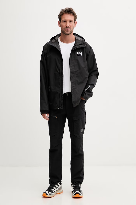 Helly Hansen kurtka trekkingowa męska 62047 czarny SS26