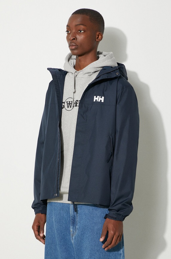 Helly Hansen kurtka przeciwdeszczowa Ervik granatowy 64032