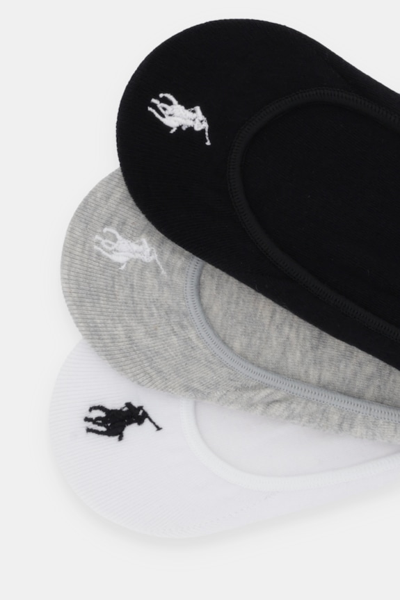Polo Ralph Lauren - Členkové ponožky (3-pak) 455711304001 biela SS20