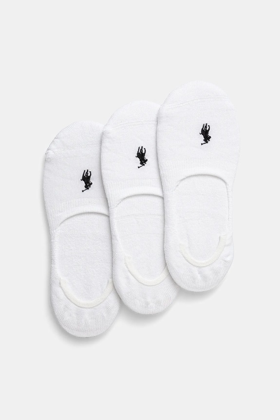 Polo Ralph Lauren - Μικρές κάλτσες (3-pack) λευκό 455747505002