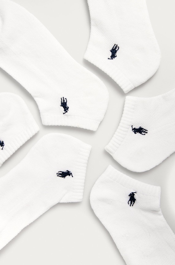 Polo Ralph Lauren - Skarpetki (6-pack) 455747502003 455747502003 biały SS21