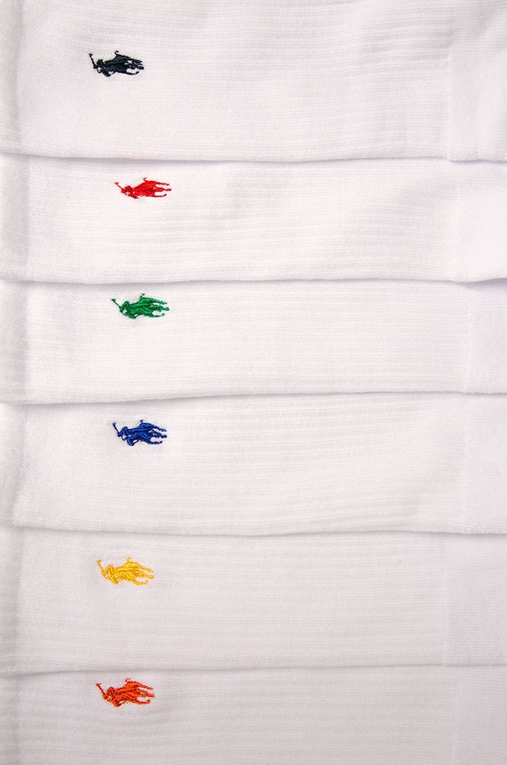 Polo Ralph Lauren calzini (6-pack) bianco 449799740002