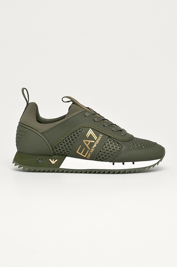 EA7 Emporio Armani - Buty X8X027.XK050.D syntetyczny zielony X8X027.XK050.D