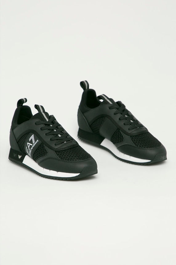 EA7 Emporio Armani - Buty X8X027.XK050.D X8X027.XK050.D czarny SS25