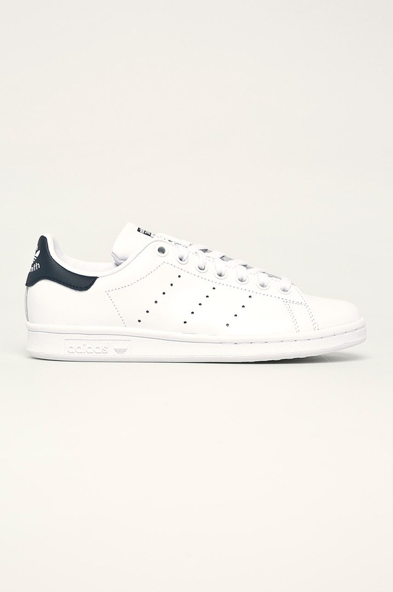adidas Originals - Bőr cipő Stan Smith S81020 lapos fehér S81020