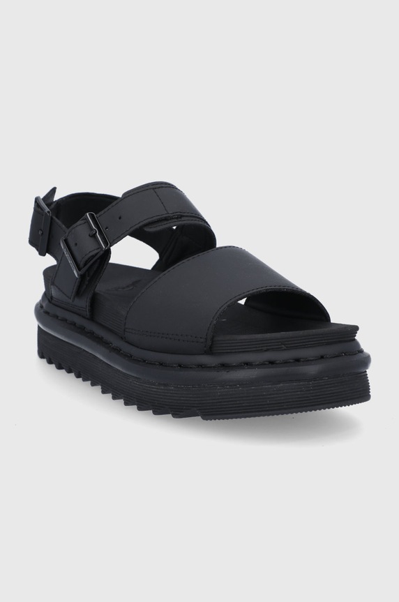 Dr. Martens Sandały skórzane Voss DM23802001 czarny SS21