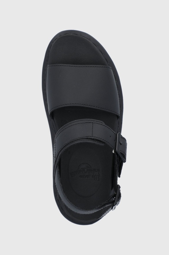 Dr. Martens Sandały skórzane Voss czarny DM23802001