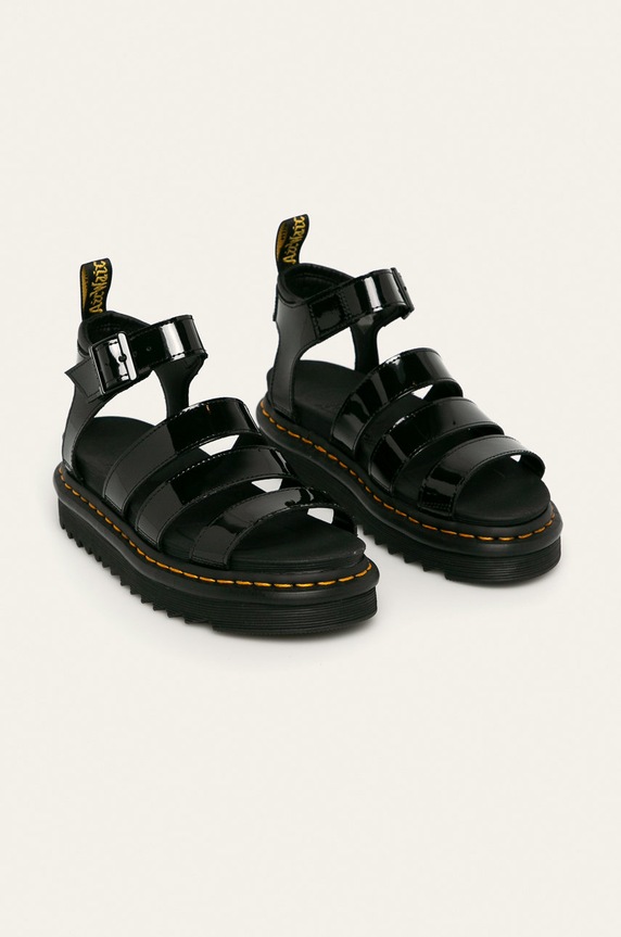 Dr. Martens - Δερμάτινα πέδιλα Blaire DM24192001 μαύρο SS20