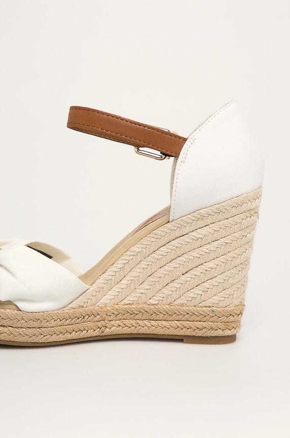 Πέδιλα Tommy Hilfiger BASIC OPENED TOE HIGH WEDGE FW0FW04784