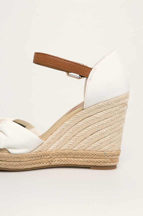 Πέδιλα Tommy Hilfiger BASIC OPENED TOE HIGH WEDGE FW0FW04784