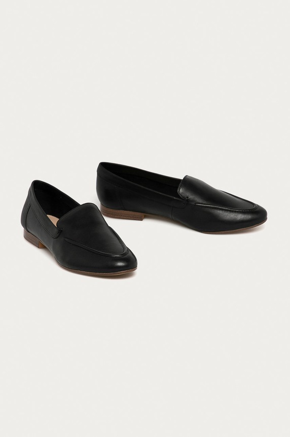Aldo - Kožené polobotky Joeya 12659474.JOEYA černá AW20