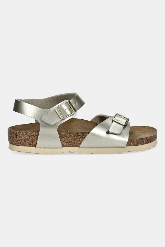 Birkenstock - Sandały dziecięce Rio 1014829 złoty AW25