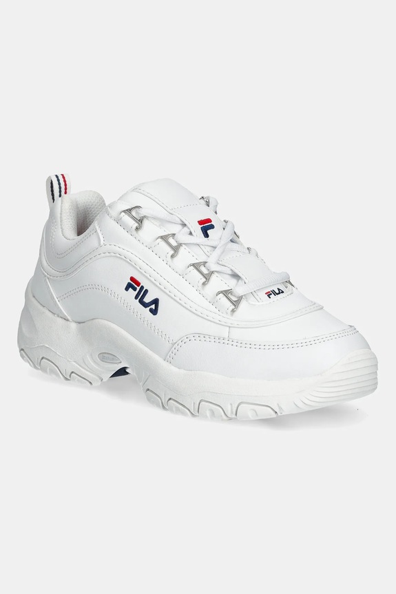 Fila - Buty dziecięce Strada low kids imitacja skóry licowej biały 1010781