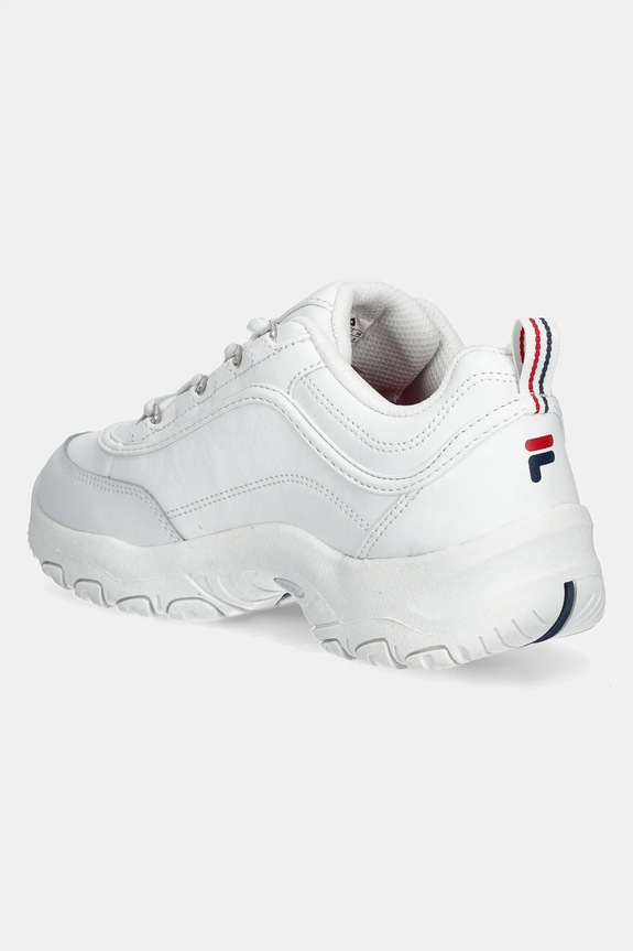 Chłopiec Fila - Buty dziecięce Strada low kids 1010781 biały