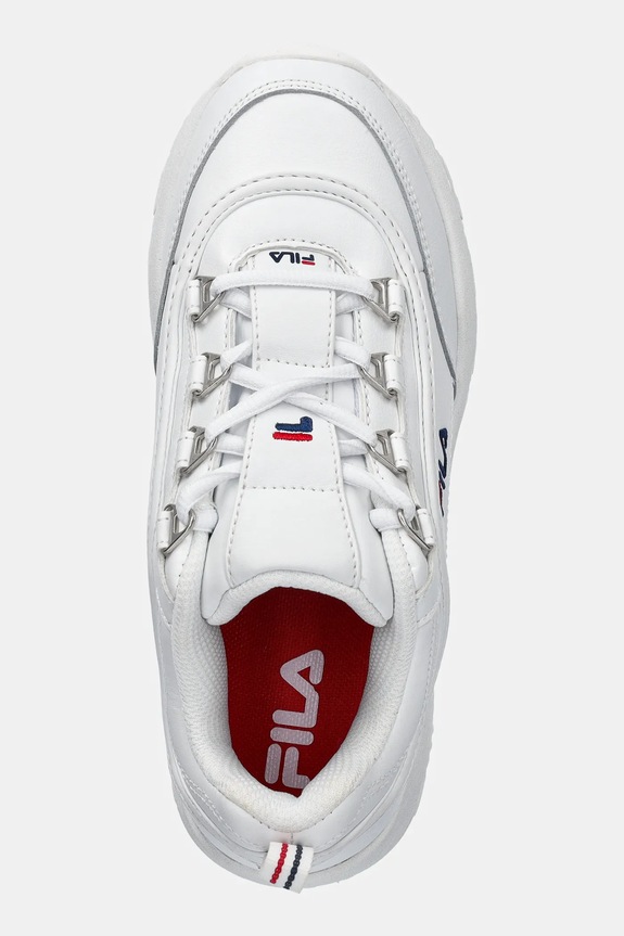 Fila - Buty dziecięce Strada low kids biały 1010781