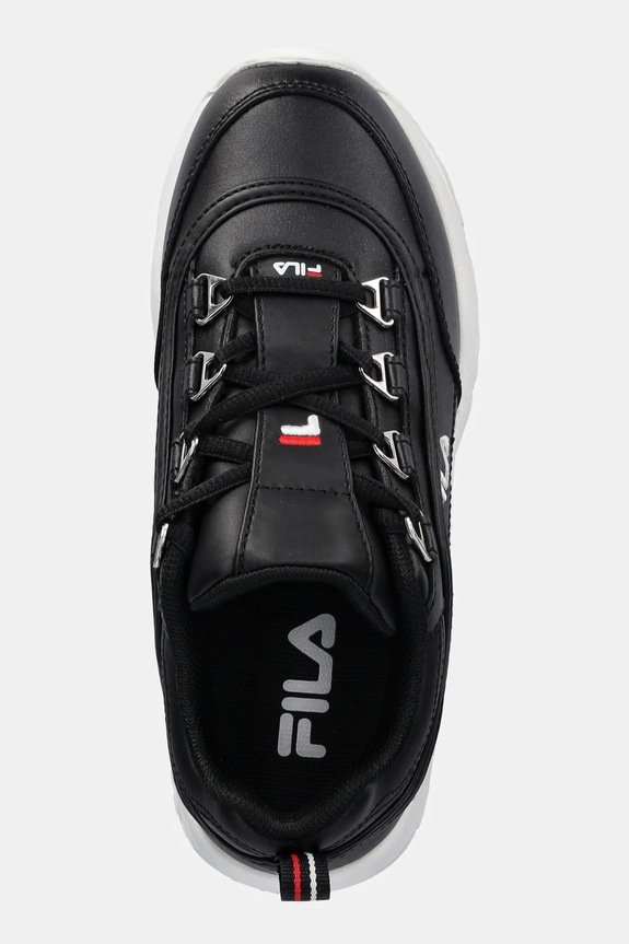 Fila - Buty dziecięce Strada low kids czarny 1010781