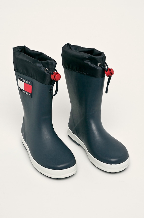 Tommy Hilfiger - Dětské holínky T3X6.30766.24.30 námořnická modř SS20
