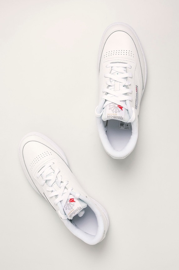 Reebok Classic bőr sportcipő CLUB C 85 AR0455 fehér