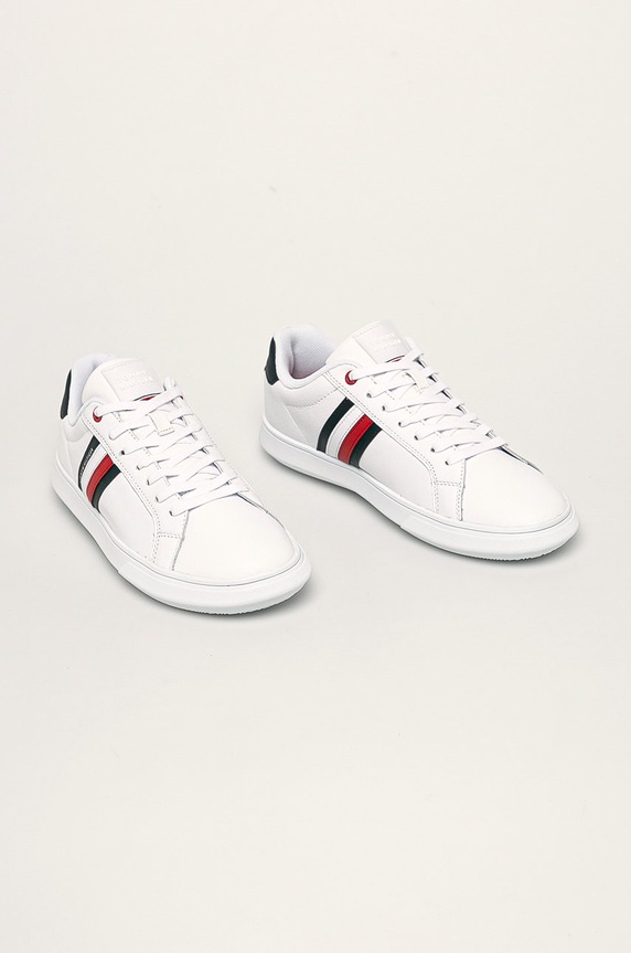 Παπούτσια Tommy Hilfiger FM0FM02668 λευκό SS21
