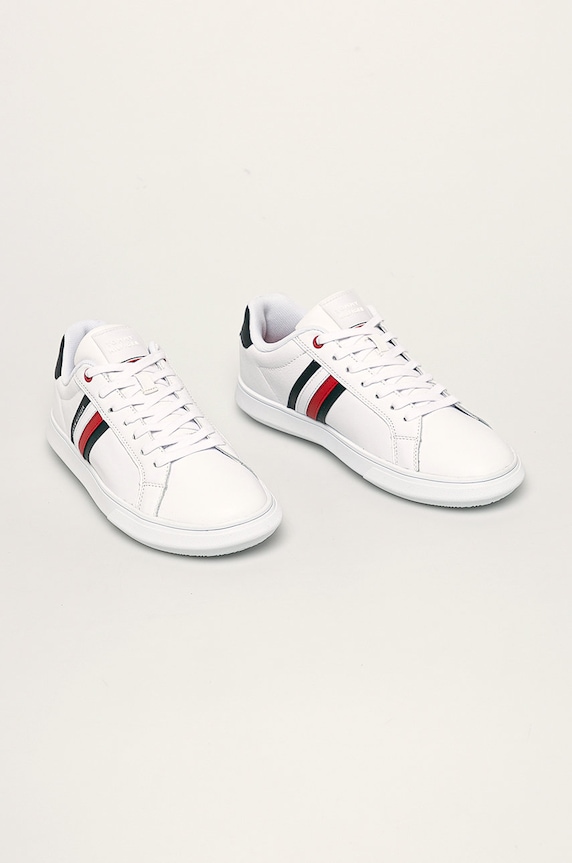 Παπούτσια Tommy Hilfiger FM0FM02668 λευκό SS21