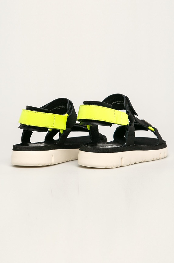 Încălțăminte Camper - Sandale de piele Oruga K100416.008 negru